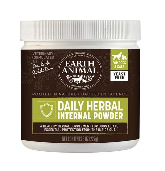 Earth Animal Nature's Protection Herbal Flea and Tick Internal Powder - Happy Hounds Pet Supply