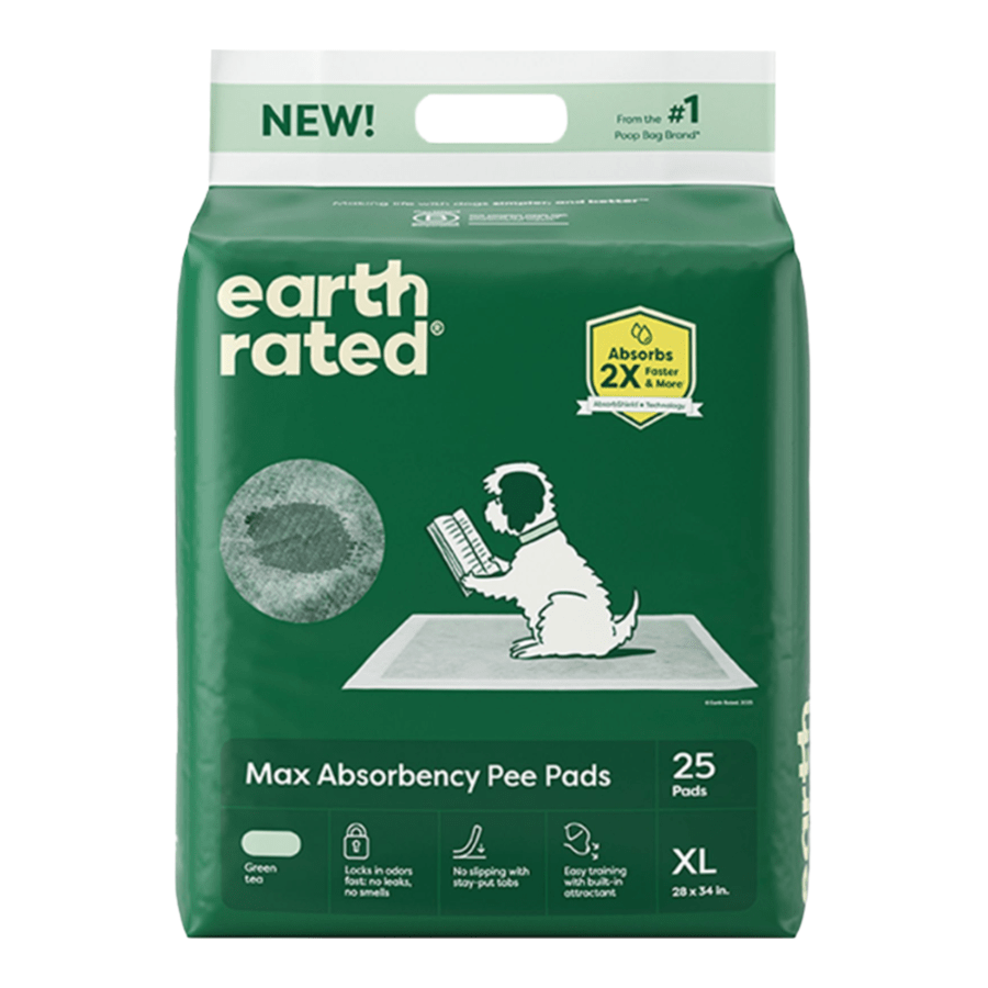 Earth Rated Max Absorbency Pee Pads - Happy Hounds Pet Supply