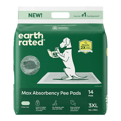 Earth Rated Max Absorbency Pee Pads - Happy Hounds Pet Supply