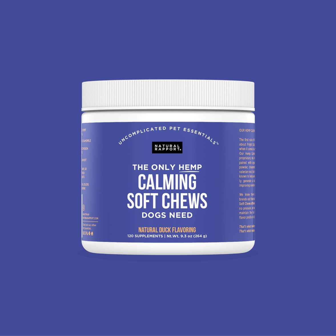 The Only Hemp Calming Soft Chews Dogs Need
