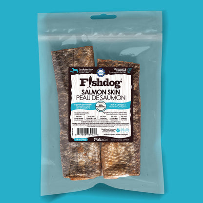 Fishdog Salmon Skin - 2.5 oz (70g) - Happy Hounds Pet Supply