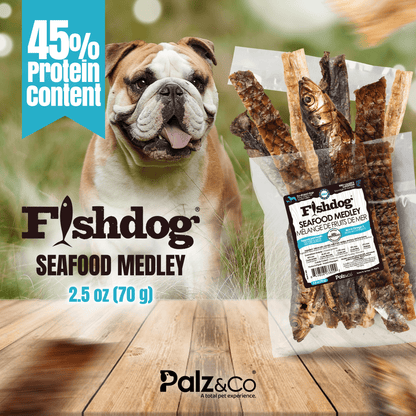 Fishdog Seafood Medley - 2.5 oz (70g) - Happy Hounds Pet Supply