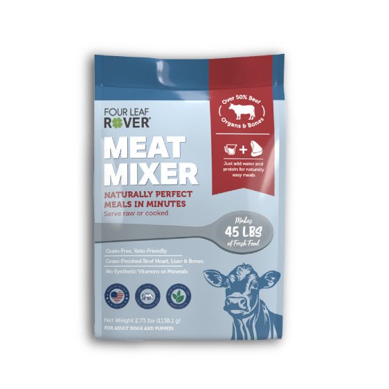 Four Leaf Rover Meat Mixer - Happy Hounds Pet Supply