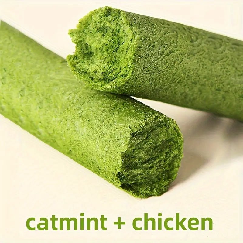 Freeze Dried Catgrass Sticks for Hairballs - Happy Hounds Pet Supply