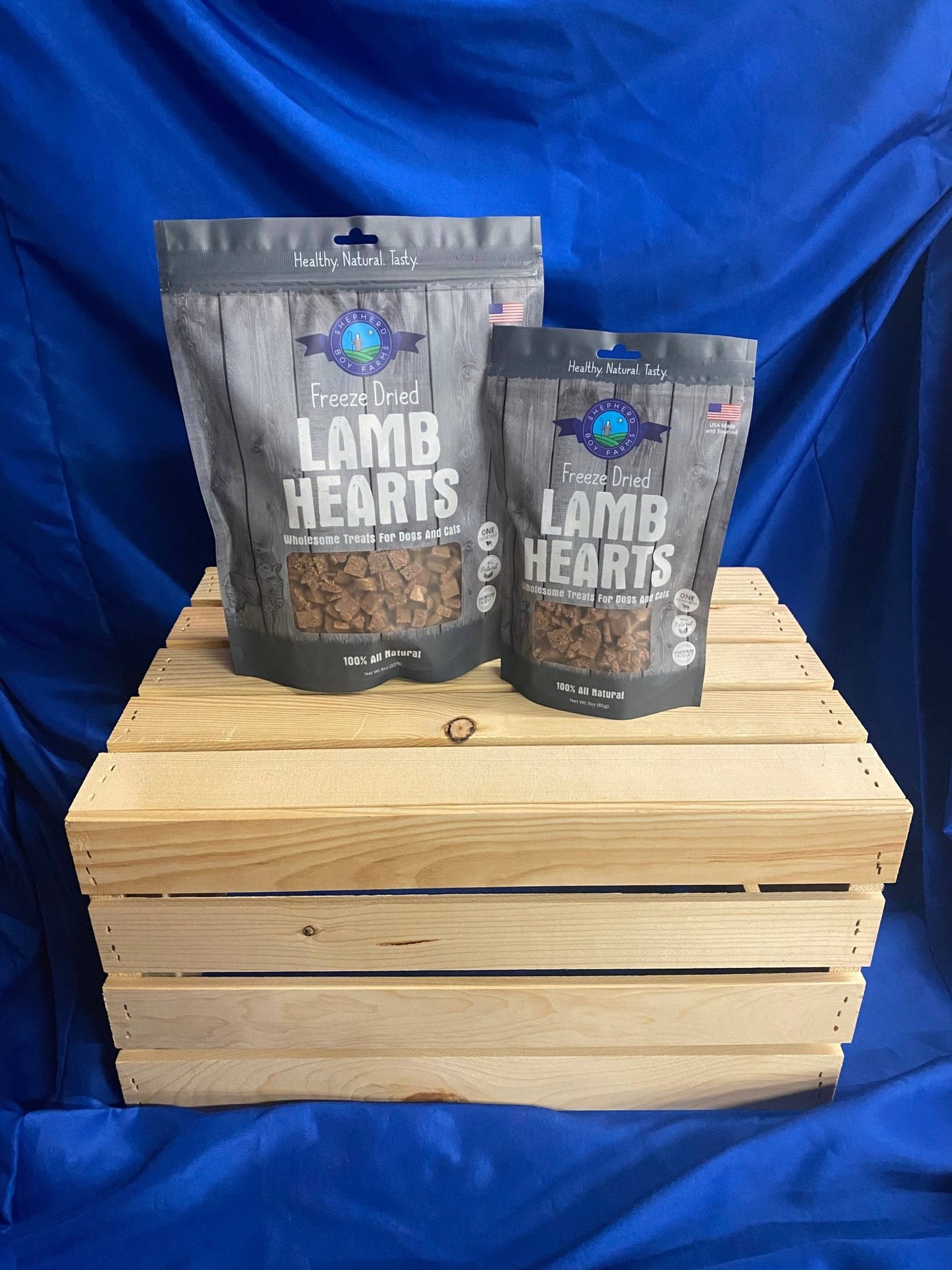 Freeze Dried Lamb Heart Treats - Happy Hounds Pet Supply