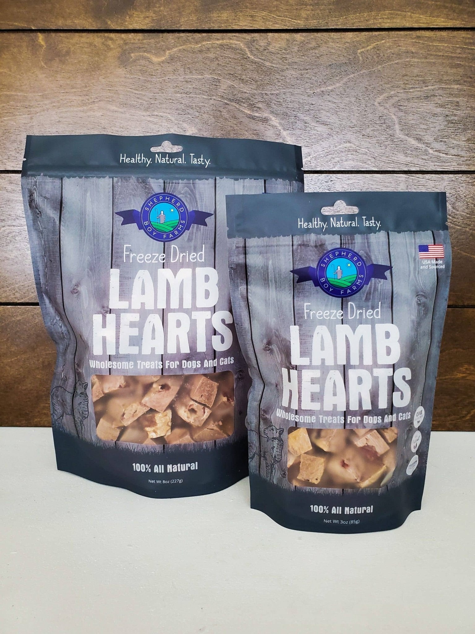 Freeze Dried Lamb Heart Treats - Happy Hounds Pet Supply