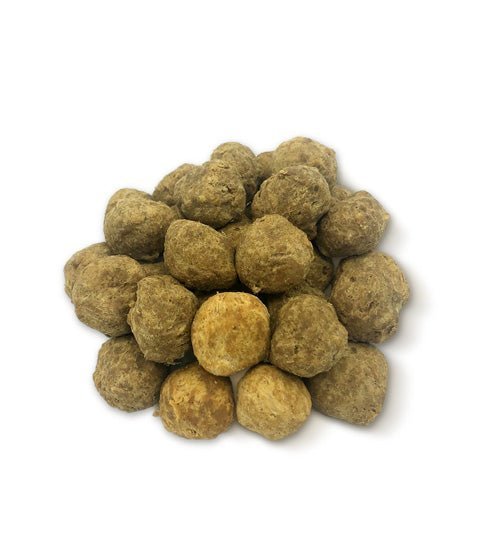 Freeze Dried Meatballs 3oz Bags - Happy Hounds Pet Supply