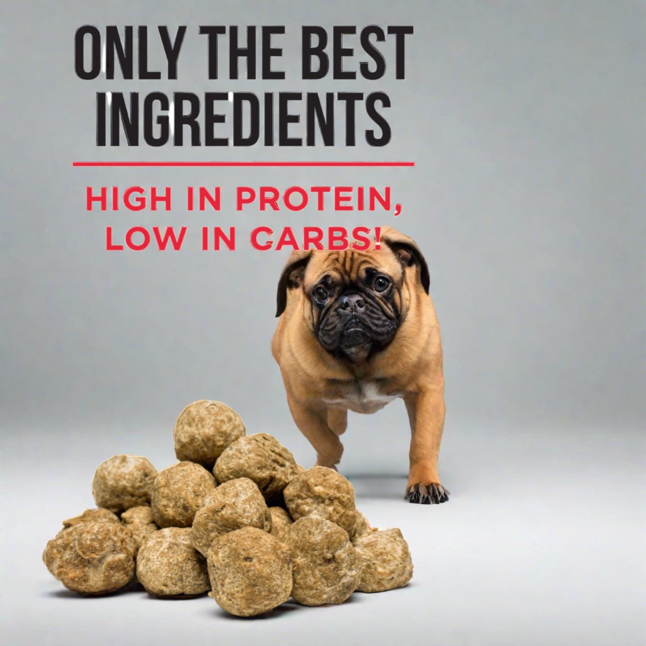 Freeze Dried Meatballs - Happy Hounds Pet Supply