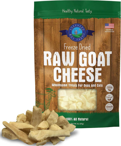 Freeze Dried Raw Goat Cheese - Happy Hounds Pet Supply