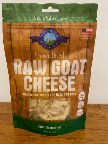 Freeze Dried Raw Goat Cheese - Happy Hounds Pet Supply