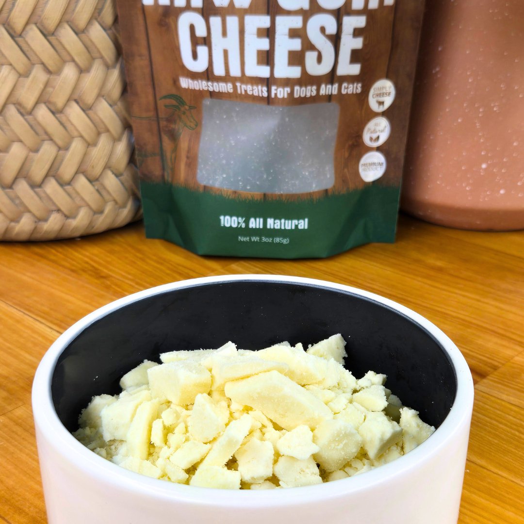 Freeze Dried Raw Goat Cheese - Happy Hounds Pet Supply