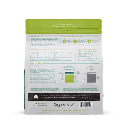Green Juju Freeze Dried Raw Food EXTRAS - Happy Hounds Pet Supply