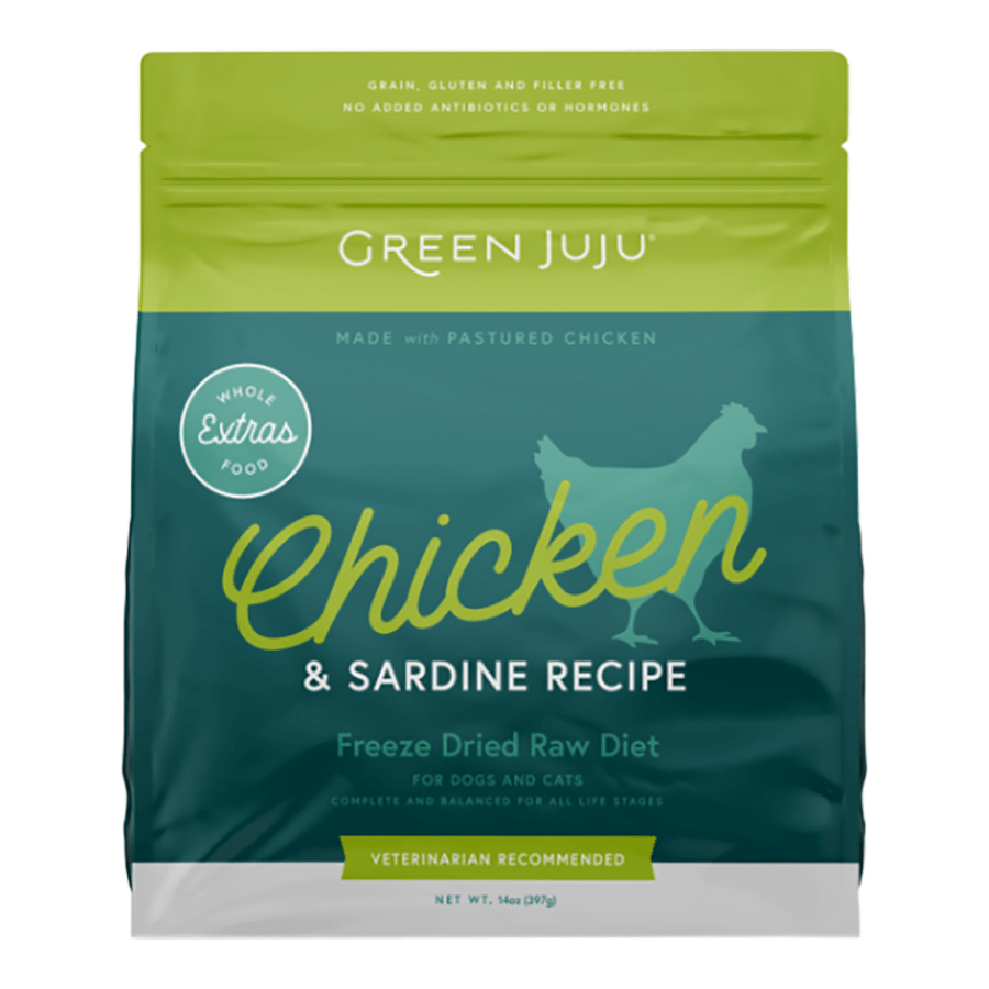 Green Juju Freeze Dried Raw Food EXTRAS - Happy Hounds Pet Supply