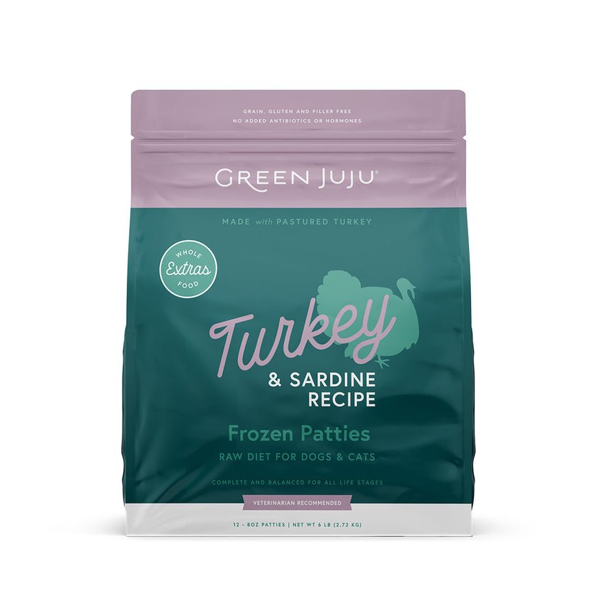 Green Juju Frozen Raw Food EXTRAS - Happy Hounds Pet Supply