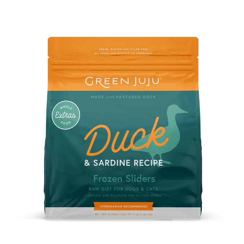 Green Juju Frozen Raw Food EXTRAS - Happy Hounds Pet Supply