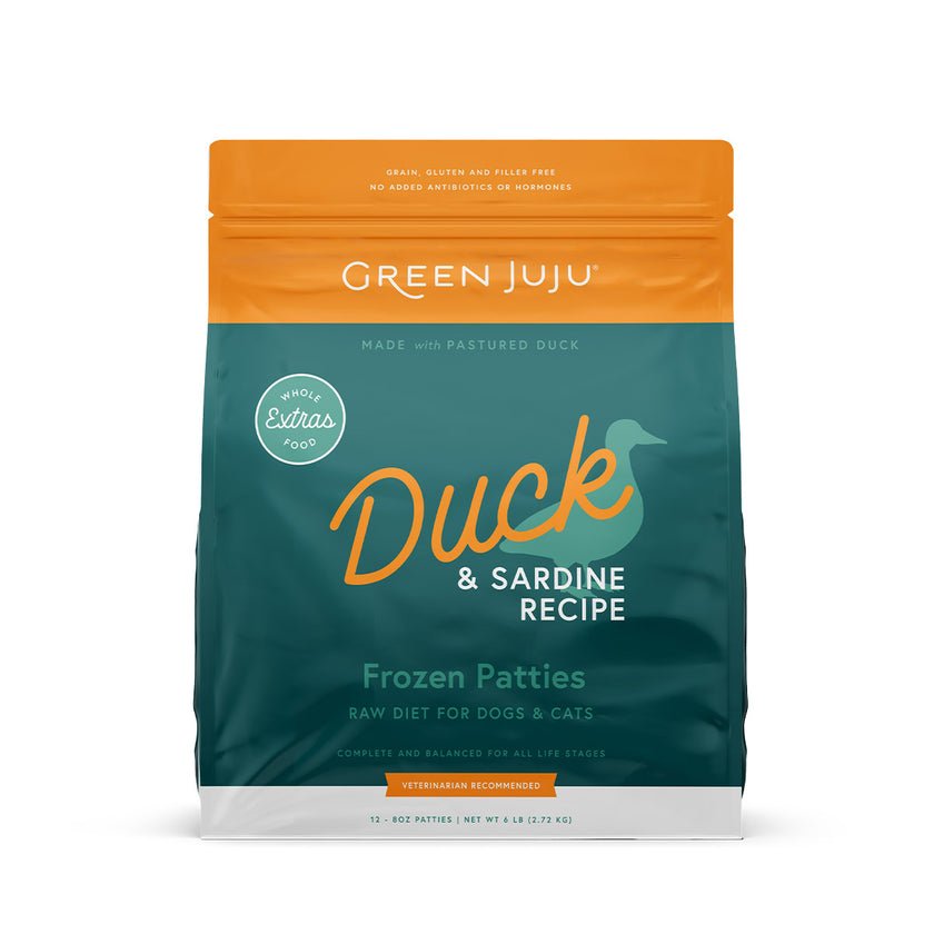 Green Juju Frozen Raw Food EXTRAS - Happy Hounds Pet Supply