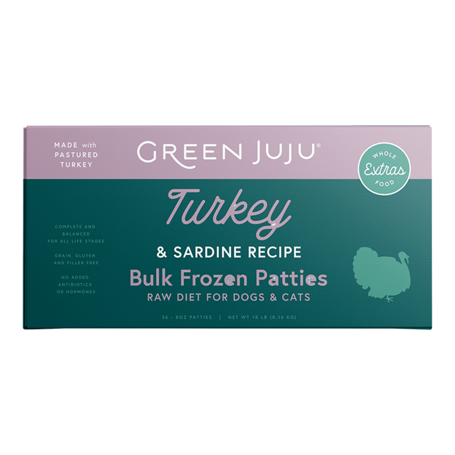 Green Juju Frozen Raw Food EXTRAS - Happy Hounds Pet Supply