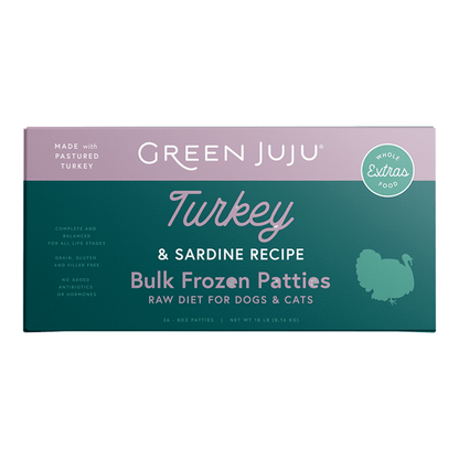Green Juju Frozen Raw Food EXTRAS - Happy Hounds Pet Supply