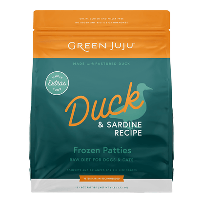 Green Juju Frozen Raw Food EXTRAS - Happy Hounds Pet Supply