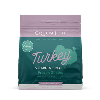 Green Juju Frozen Raw Food EXTRAS - Happy Hounds Pet Supply