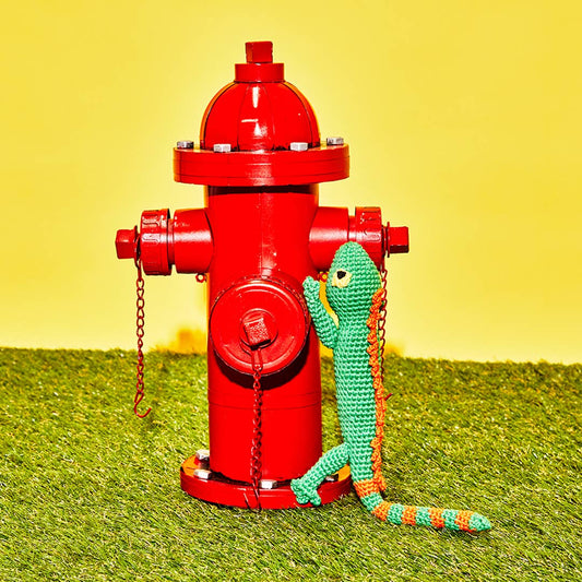 Hand Crochet Lizard - Happy Hounds Pet Supply