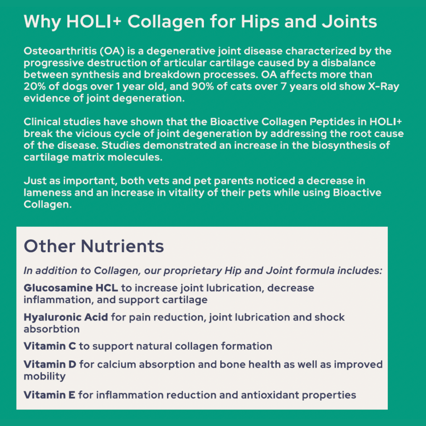 HOLI Collagen Powder for Dogs - Happy Hounds Pet Supply