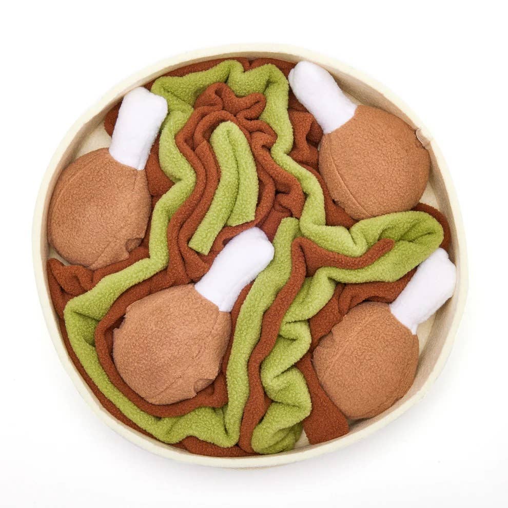 Injoya Chicken n’ Gravy Snuffle Bowl - Happy Hounds Pet Supply