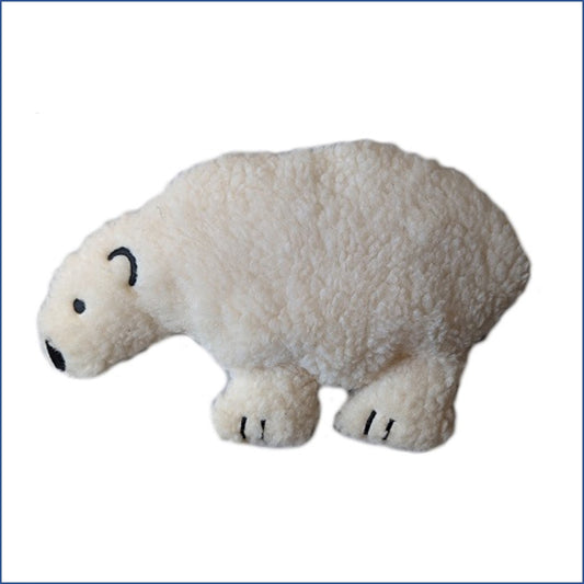 Lola the Polar Bear Wildlife Plush Toy - Happy Hounds Pet Supply