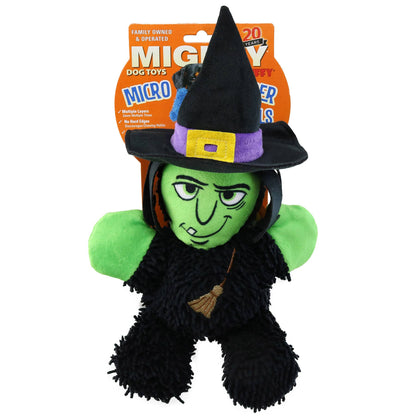 Mighty Microfiber Ball Med Witch, Halloween Dog Toy - Happy Hounds Pet Supply