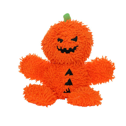 Mighty Microfiber Ball Pumpkin Man, Halloween Dog Toy - Happy Hounds Pet Supply