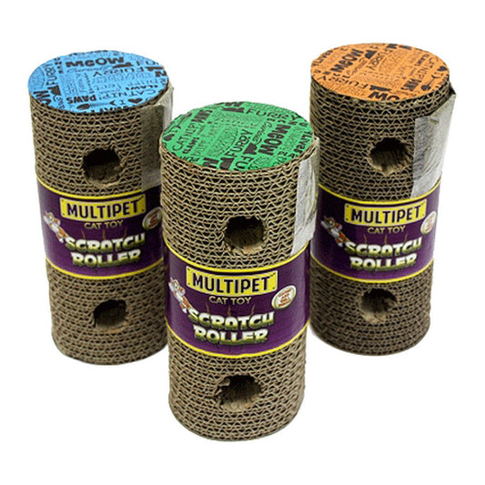 Multipet Cat Scratch Roller 7.5" - Happy Hounds Pet Supply