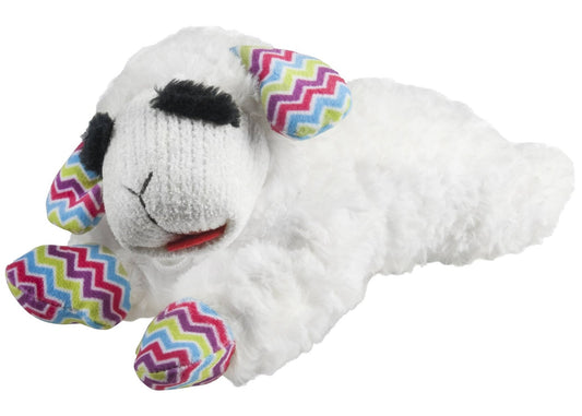 Multipet Spring Lamb Chop Plush Dog Toy 10.5” - Happy Hounds Pet Supply