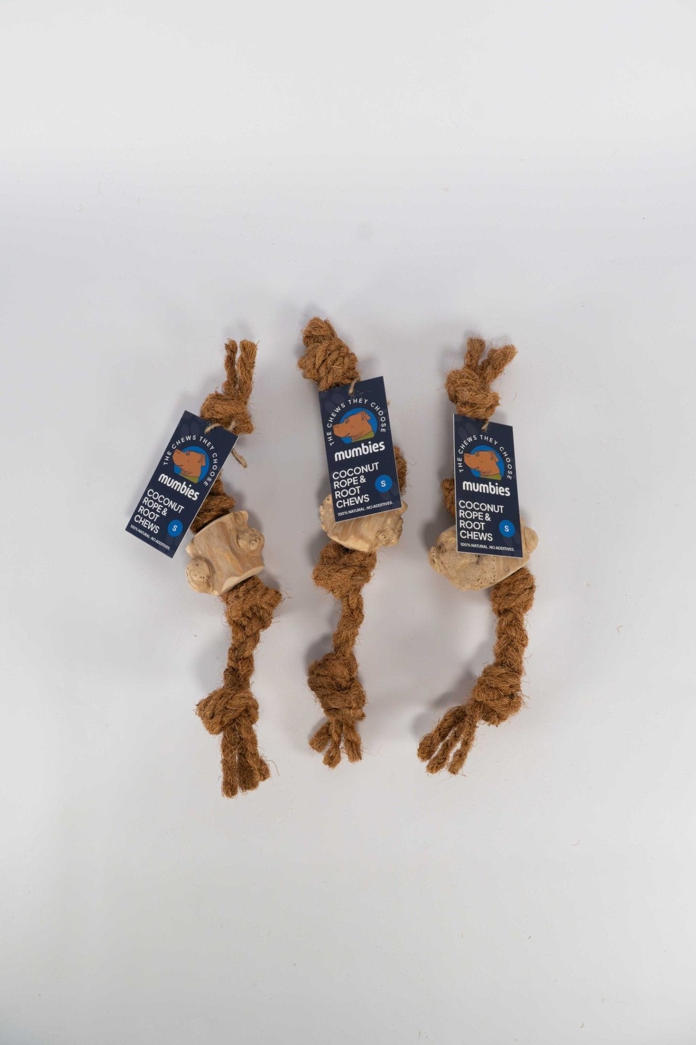 Mumbies Coconut Rope & Root Chew - Happy Hounds Pet Supply