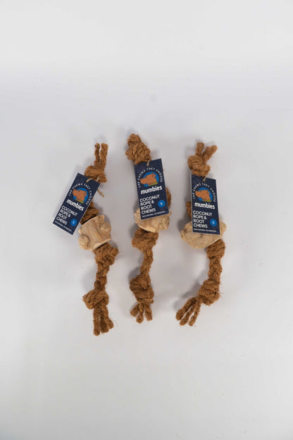 Mumbies Coconut Rope & Root Chew - Happy Hounds Pet Supply
