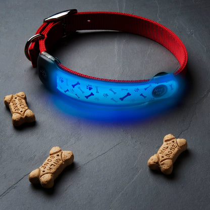 Nite Ize NiteHowl Rechargeable LED Collar Cover Disc - O Select - Happy Hounds Pet Supply