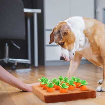 Nocciola Carrot Farm Interactive Dog Toy - Happy Hounds Pet Supply