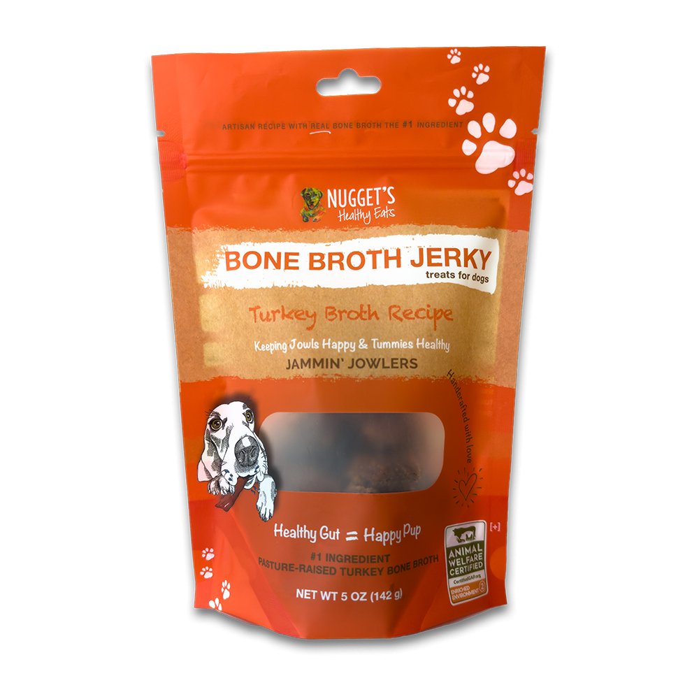 Nuggets Bone Broth Soft and Chewy Jerky 10oz - Happy Hounds Pet Supply