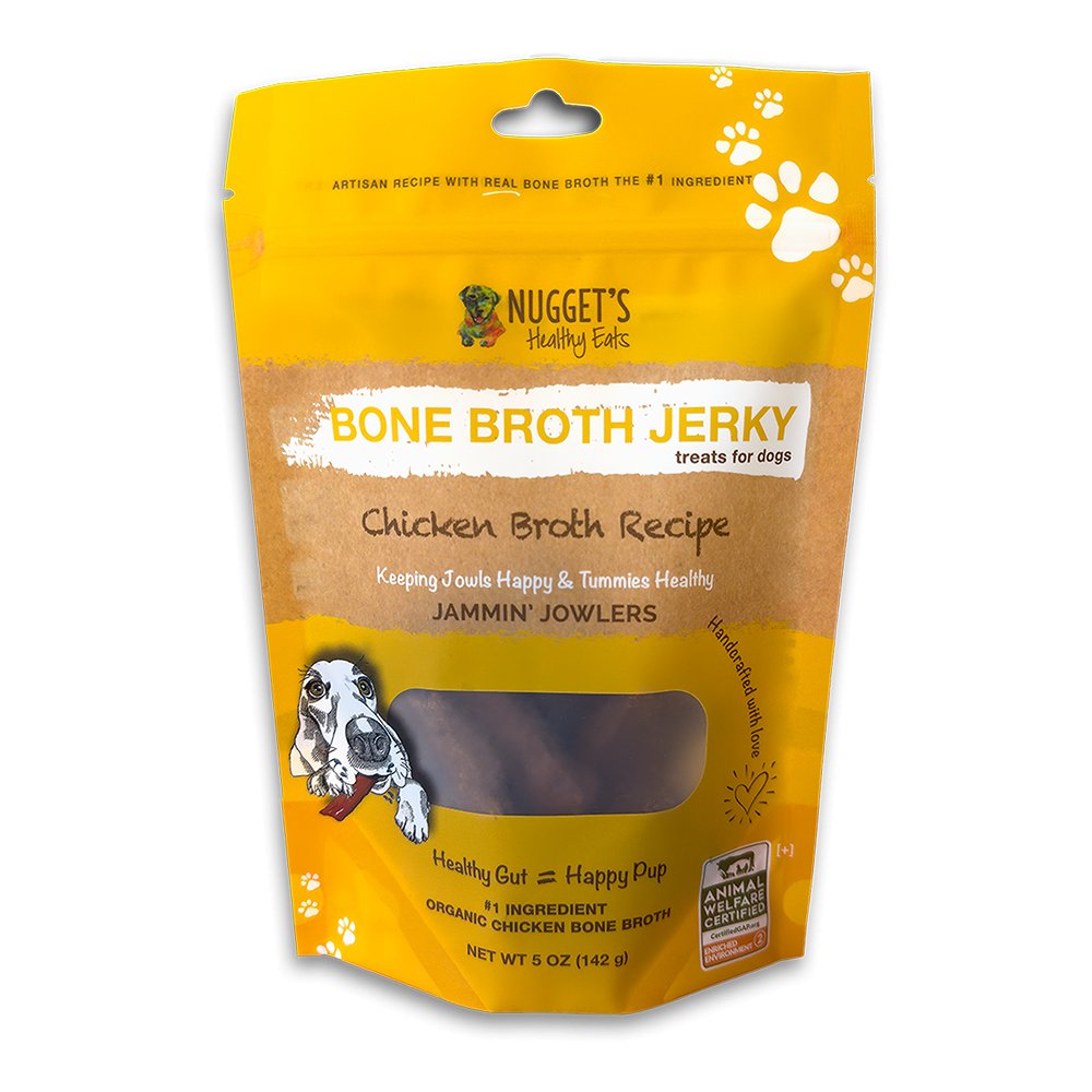 Nuggets Bone Broth Soft and Chewy Jerky 10oz - Happy Hounds Pet Supply