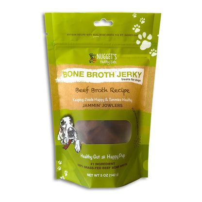 Nuggets Bone Broth Soft and Chewy Jerky 10oz - Happy Hounds Pet Supply