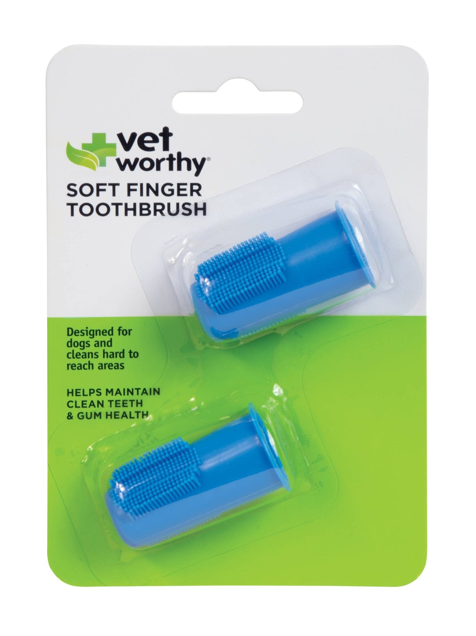 Pet Soft Finger Toothbrush 2ct - Happy Hounds Pet Supply