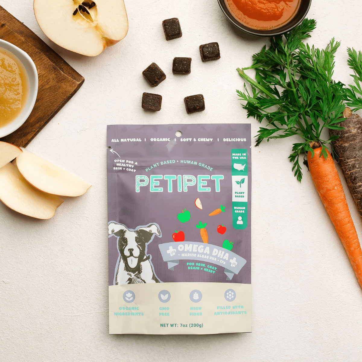 PETIPET OMEGA DHA TREATS - Happy Hounds Pet Supply