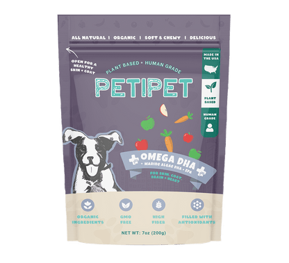 PETIPET OMEGA DHA TREATS - Happy Hounds Pet Supply