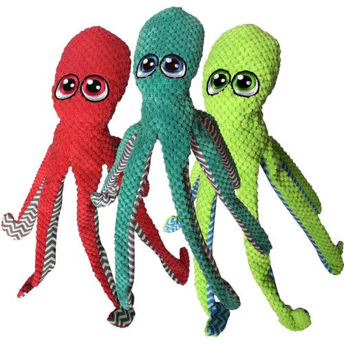 PETLOU, INC. - 16" PROMO Octopus - Happy Hounds Pet Supply