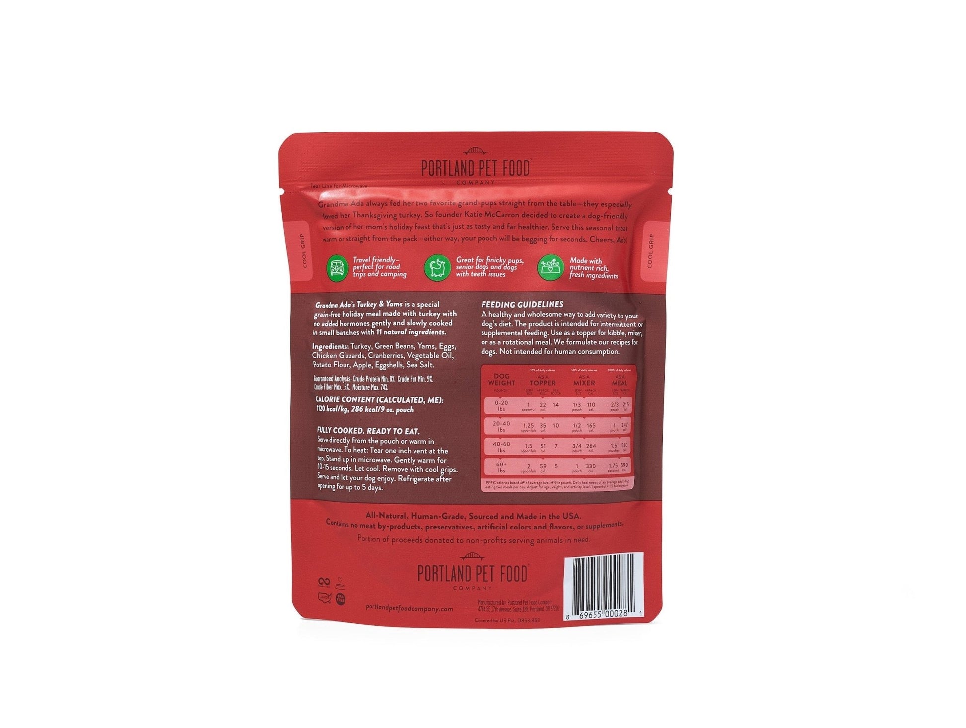 Portland Pet Food Co. Homestyle Dog Meals - Happy Hounds Pet Supply