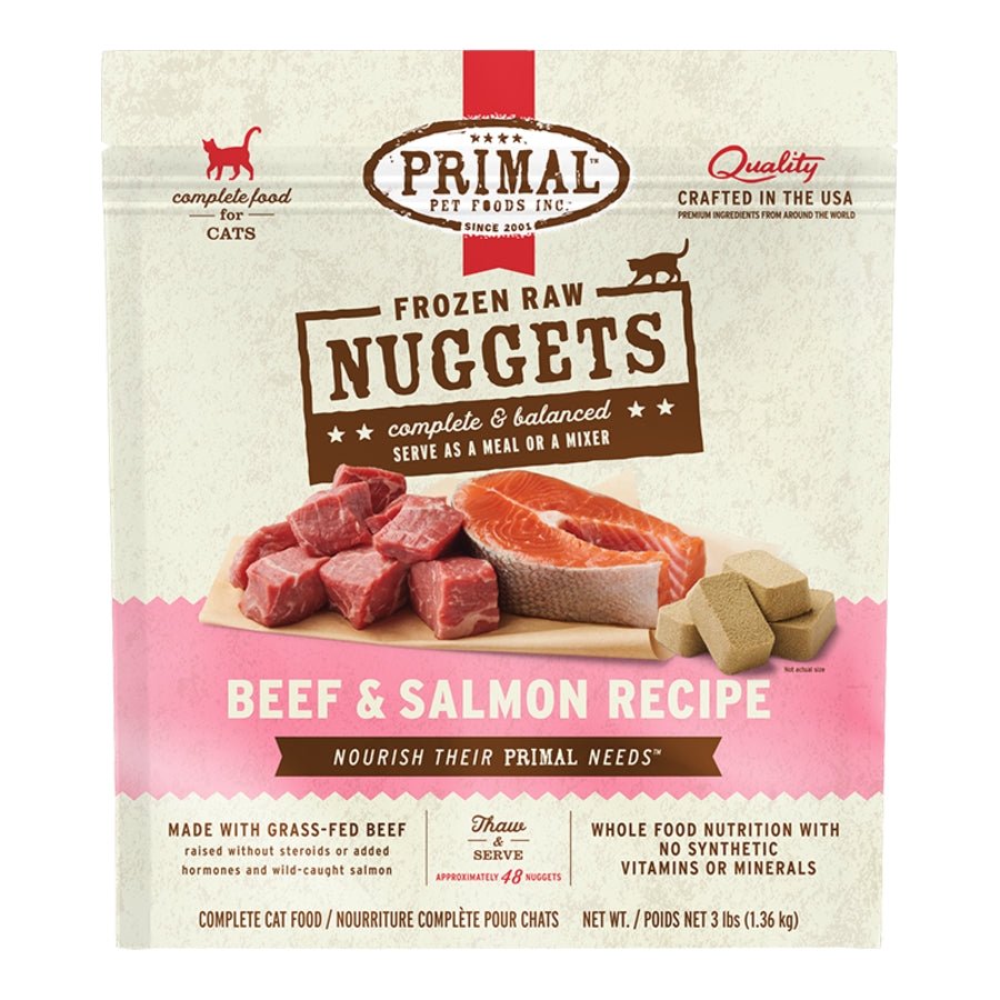 Primal Feline Raw Frozen Nuggets - Happy Hounds Pet Supply