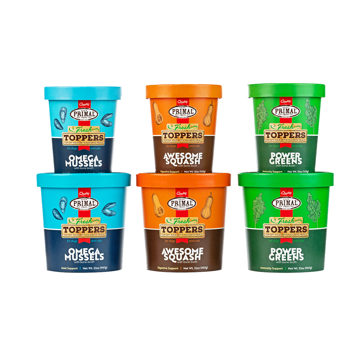 Primal Fresh Toppers - Happy Hounds Pet Supply
