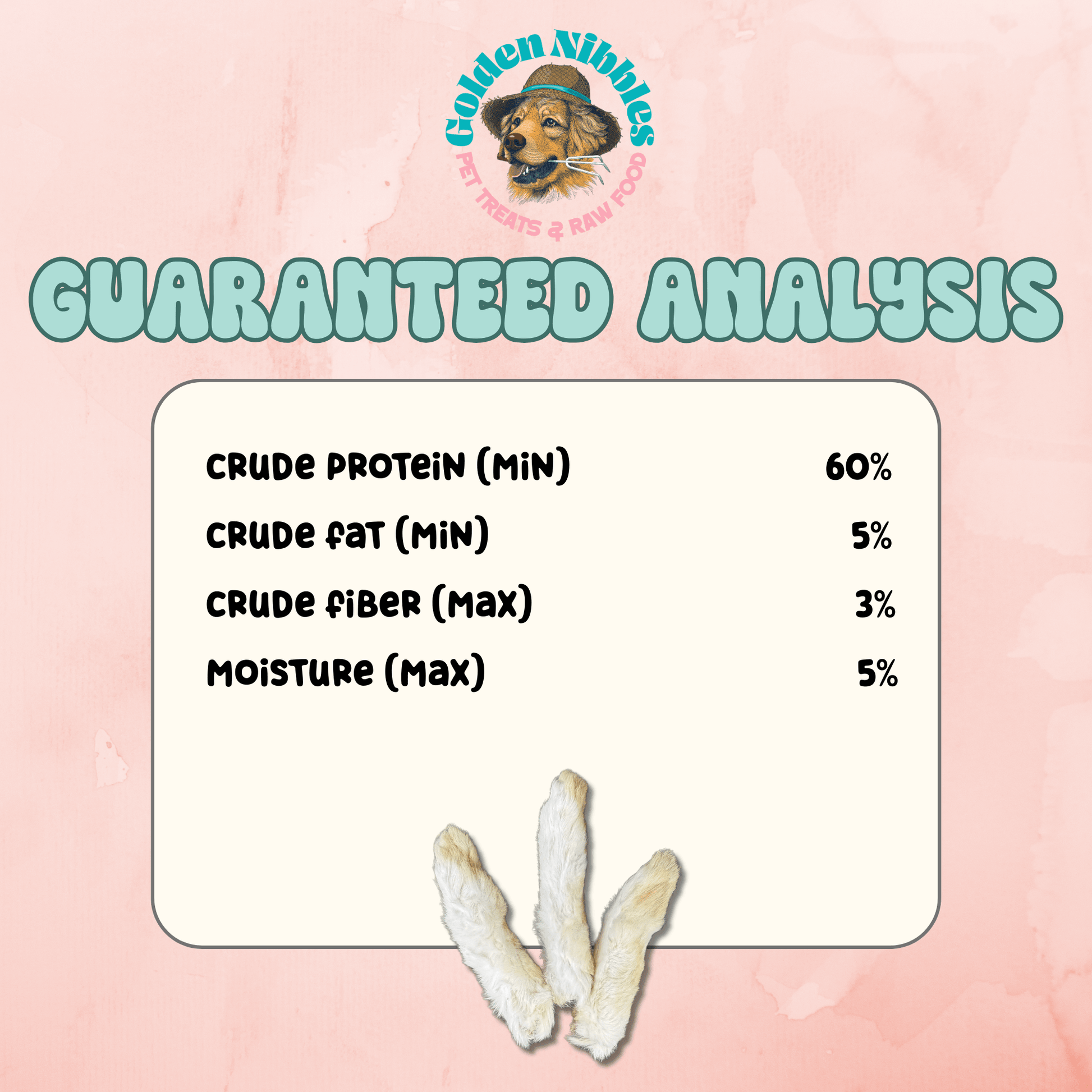 Rabbit Feet - Happy Hounds Pet Supply