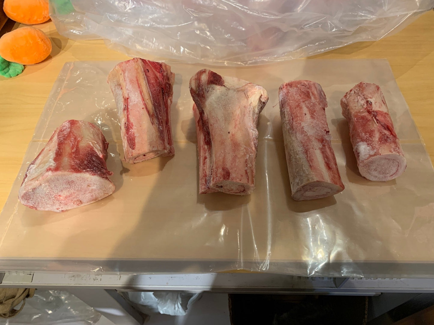 Raw Frozen Bones, Tendons, & Joints - Happy Hounds Pet Supply