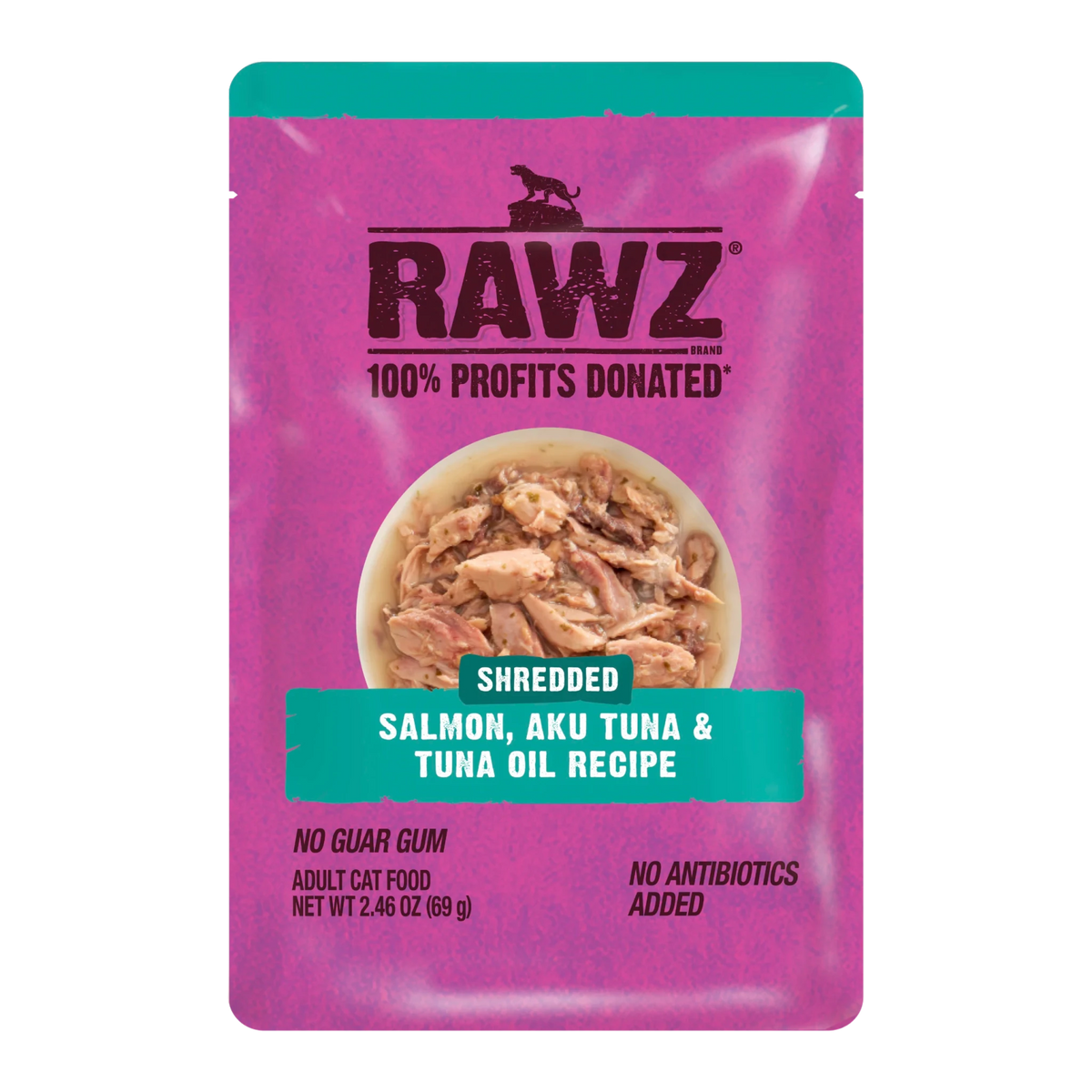 Rawz Cat Food, Shredded Pouches - Happy Hounds Pet Supply