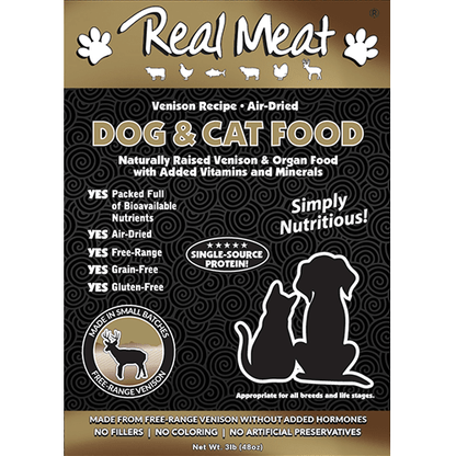 Real Meat Company Air Dried Dog and Cat Food - Happy Hounds Pet Supply